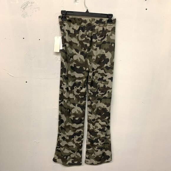 ROW A Womens Multicolor Camo Wide Leg Lounge Pants - Picture 3 of 5